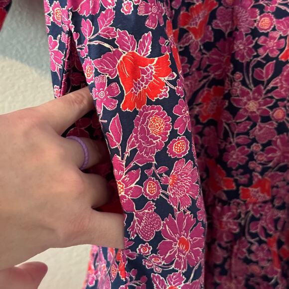 SUDNRY for Evereve The Anywhere Mini Dress in Ditzy Floral Women's size 0 - Picture 8 of 12